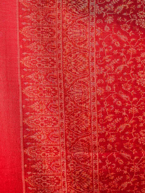 Women's Jamawar Wool Shawl
